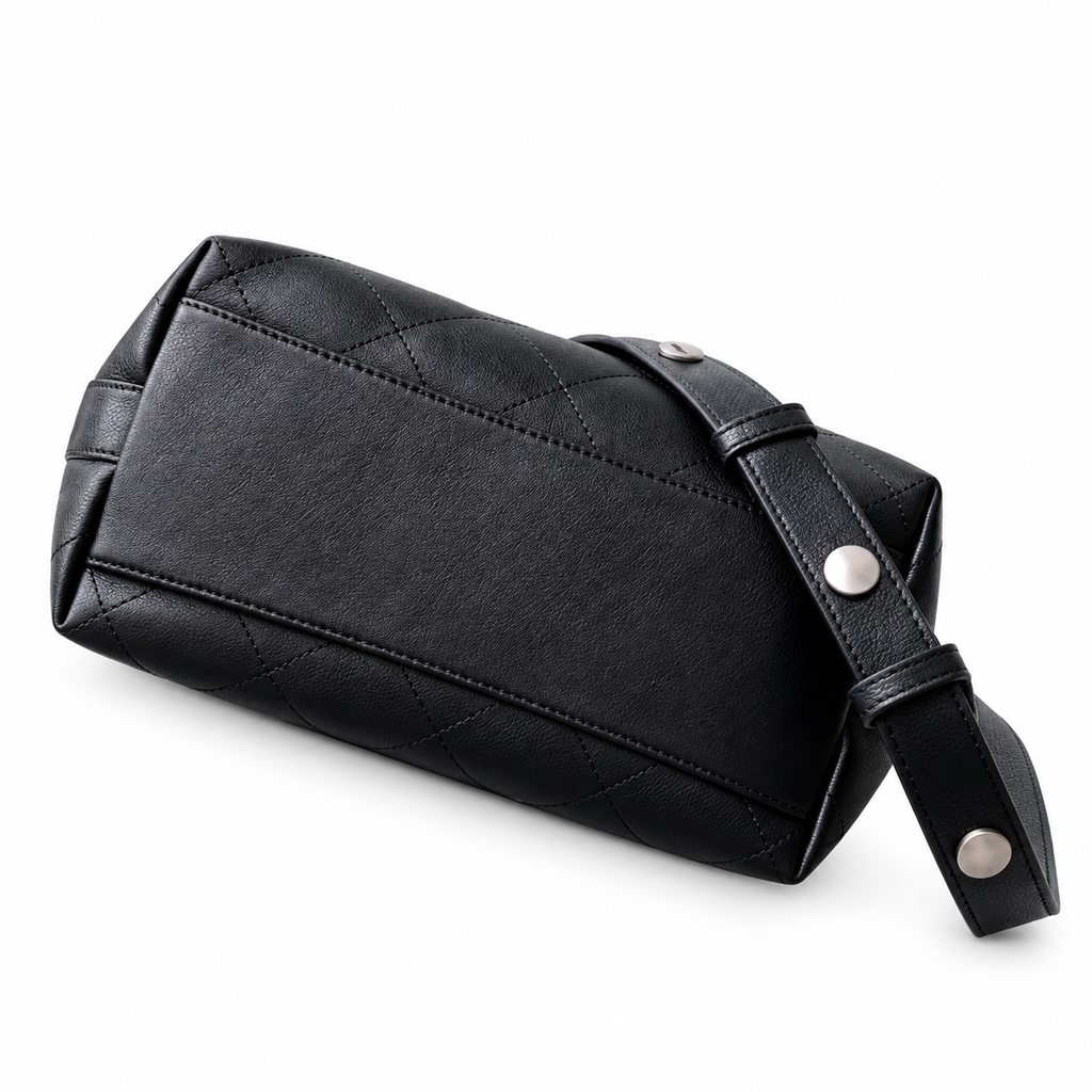 Chanel Quilted Shopper Shoulder Bag 28×31×15cm