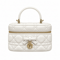 Dior Cannage Quilted Mini Shoulder Flap Bag 17.5cm