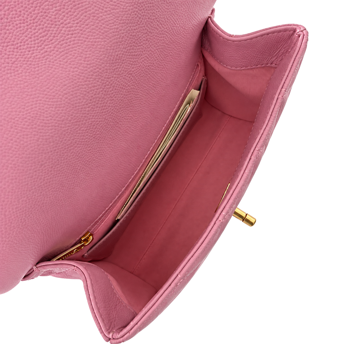 Chanel Quilted Mini Top Handle Bag 22×14.5×7cm