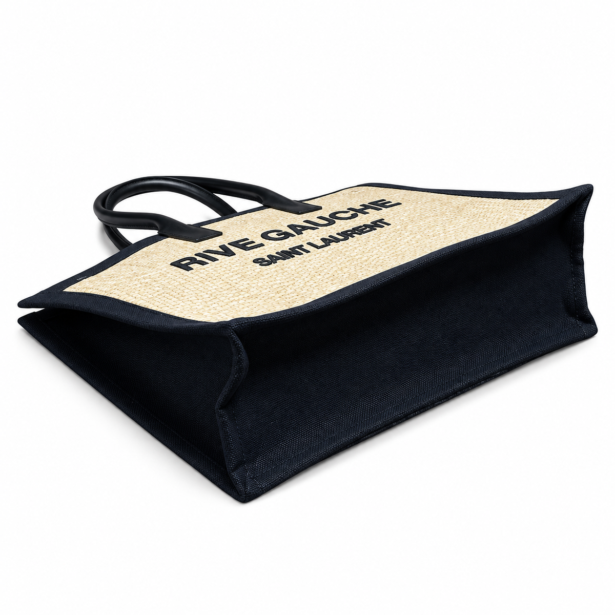 Saint Laurent Rive Gauche Large Tote Bag in Natural