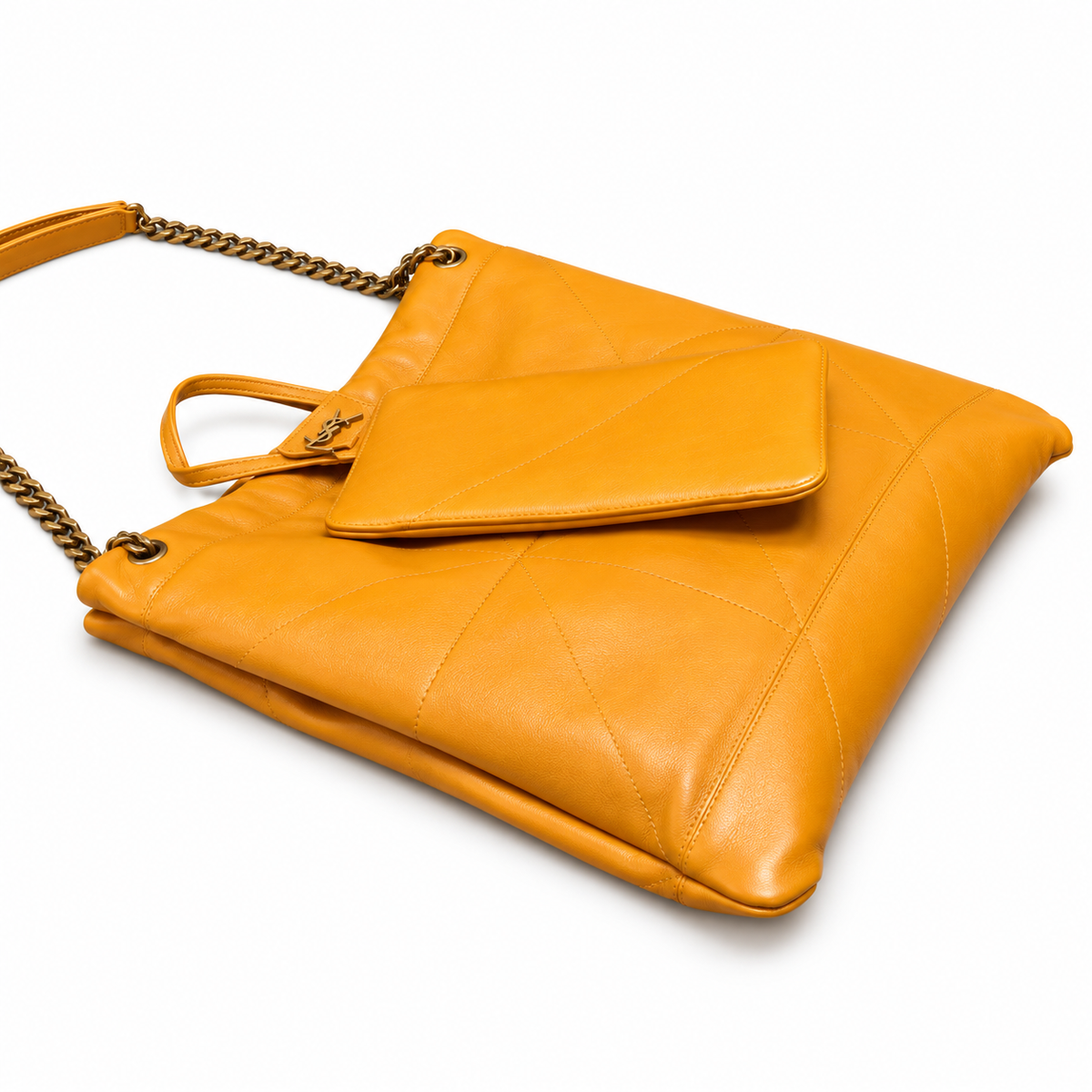 Saint Laurent Jamie 2.0 Large Shopping Bag in Saffron