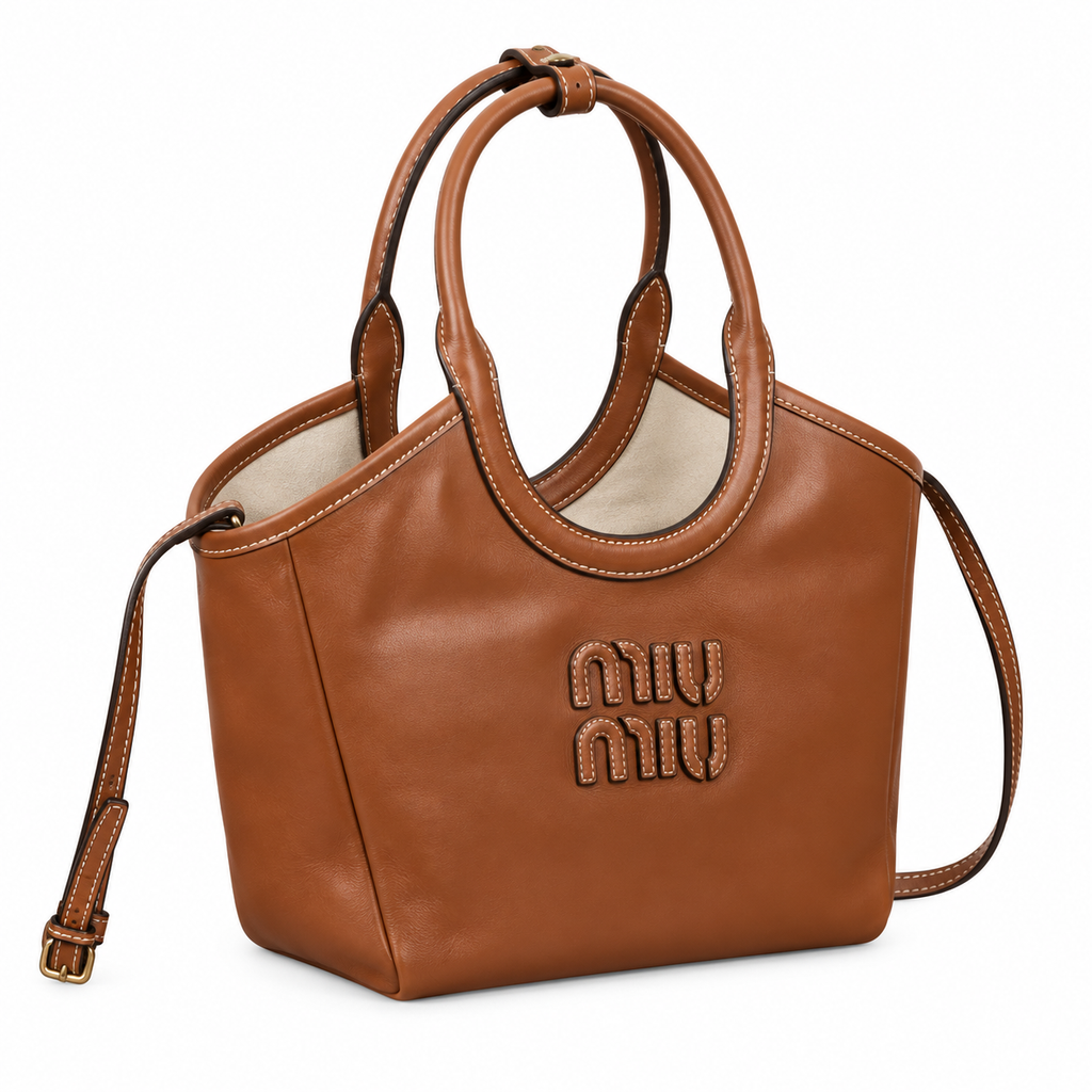 Miu Miu Convertible Leather Bag