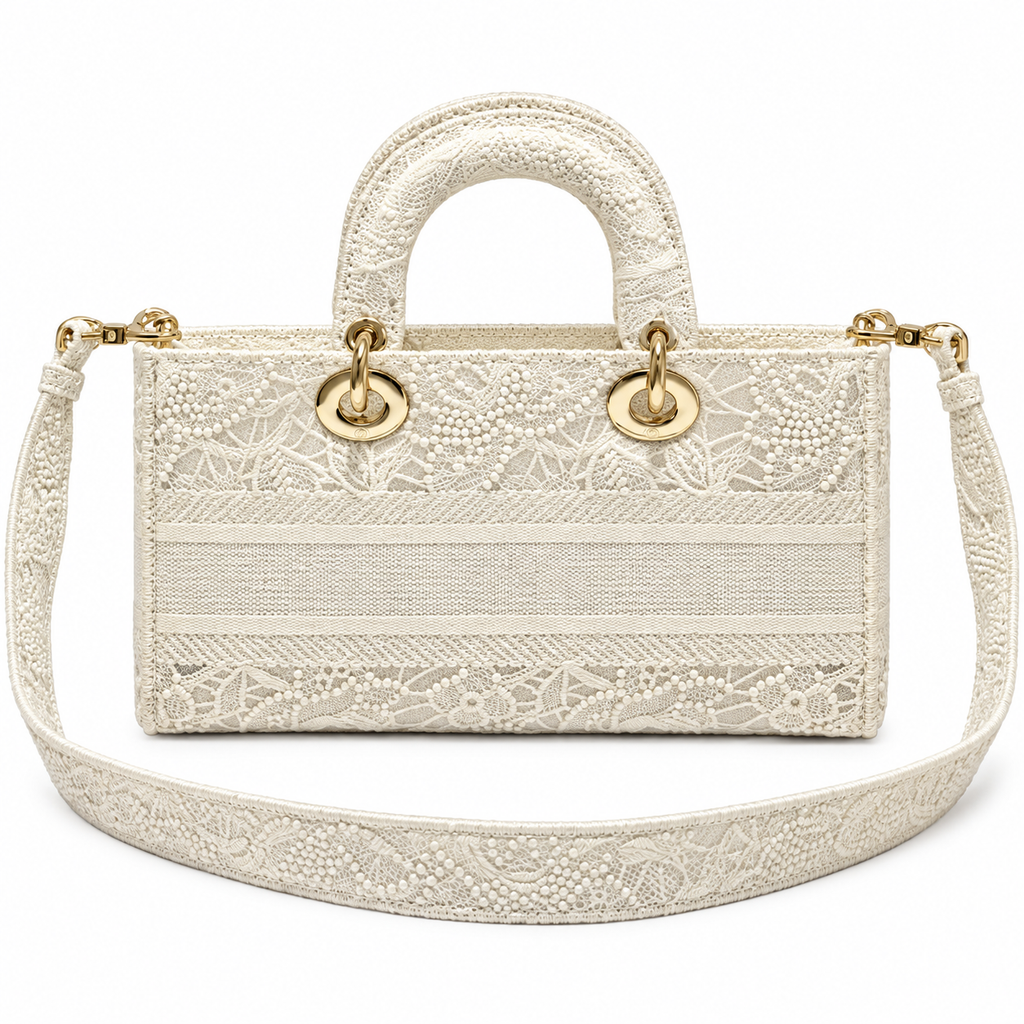 Dior Cannage Quilted Long Crossbody Bag 26cm