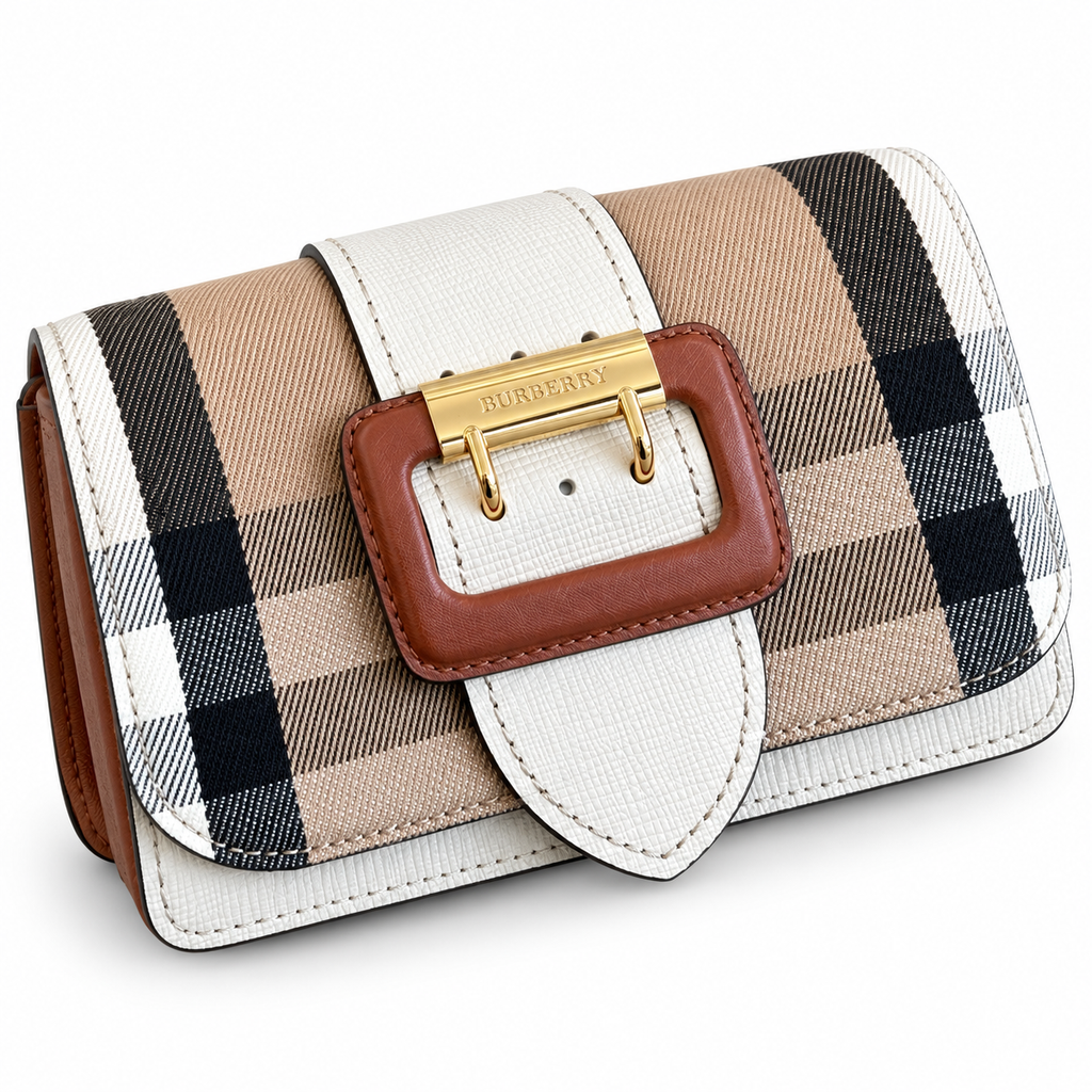 Burberry Check Buckle Crossbody