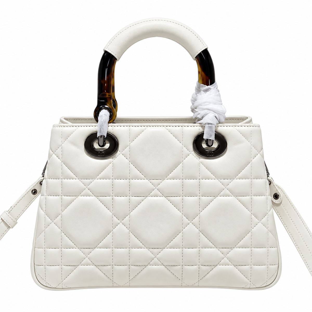 Dior Cannage Quilted Weekend Crossbody Bag 24cm