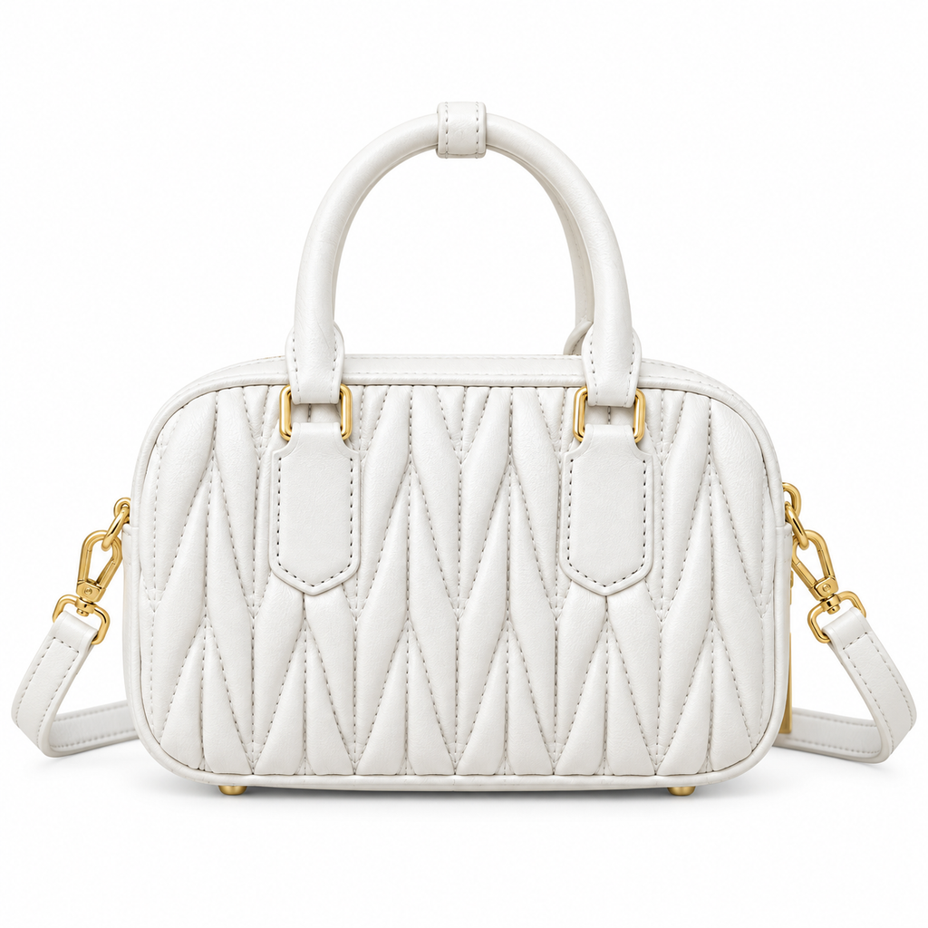 Miu Miu Small Leather Crossbody Bag 19cm