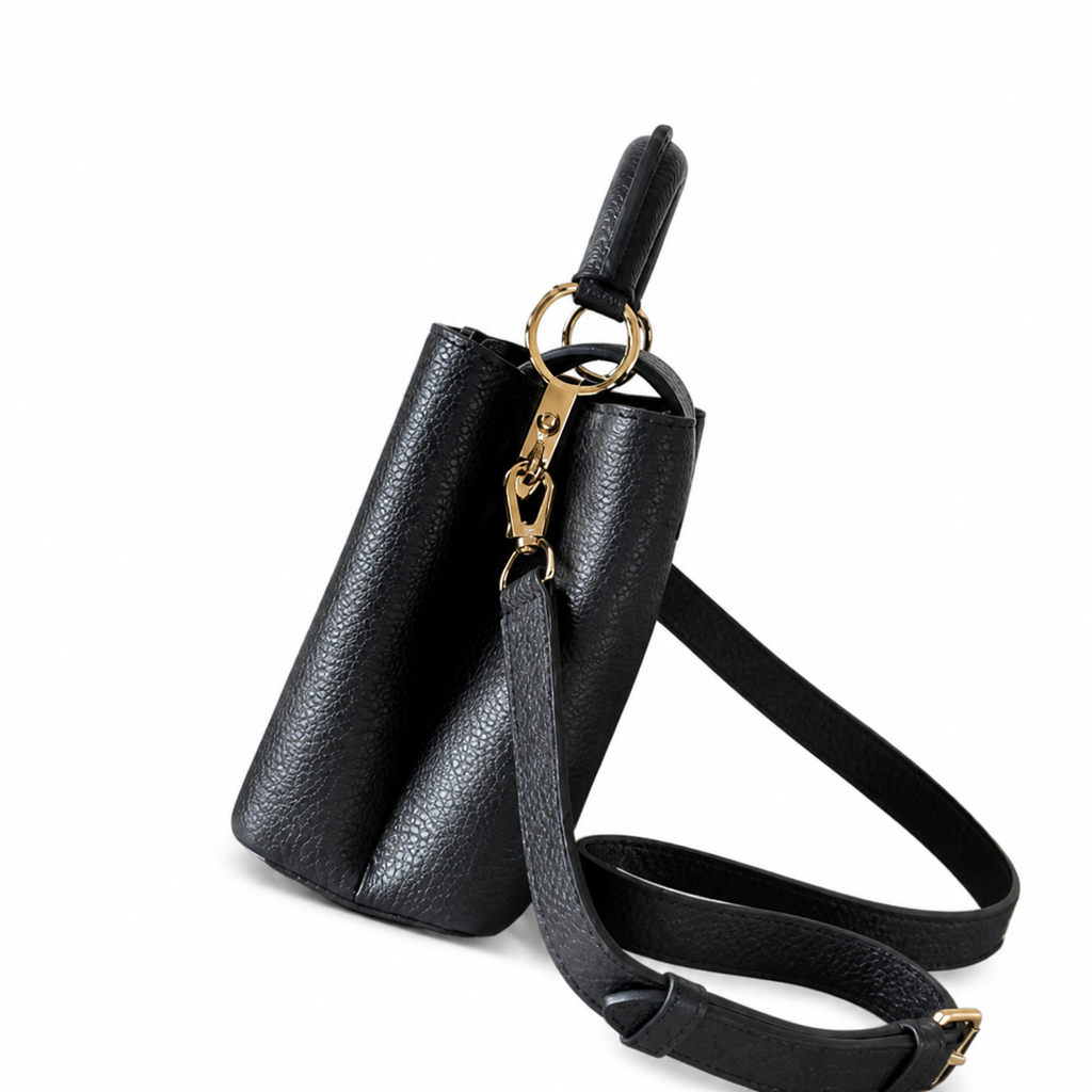 Louis Vuitton Black Top Handle Bag