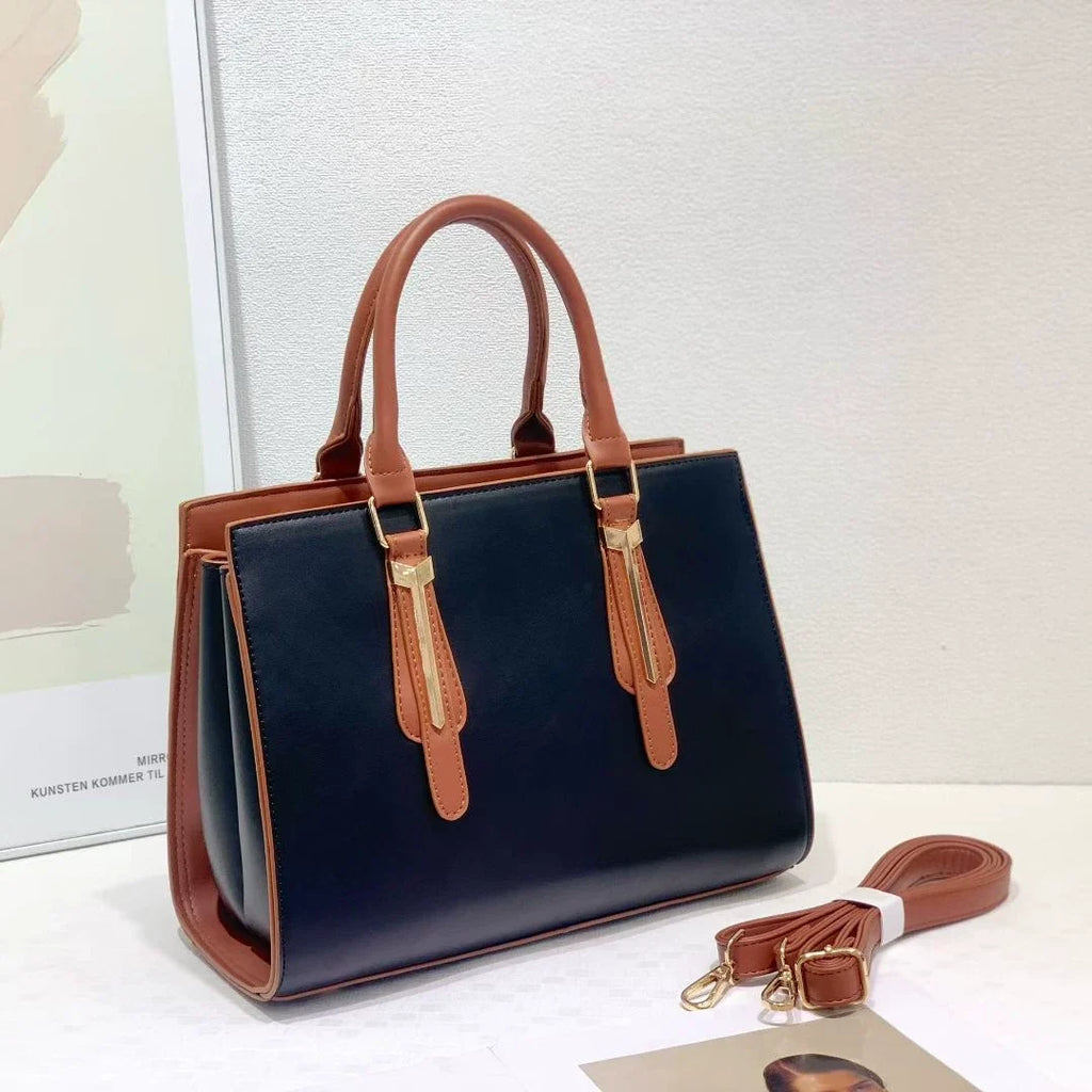 Women's Timeless Classic Handbag | Durable Structured Tote 27×15×9cm
