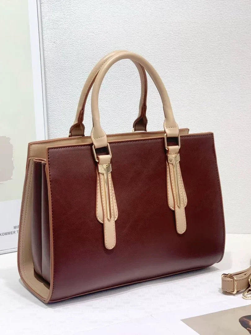 Women's Timeless Classic Handbag | Durable Structured Tote 27×15×9cm