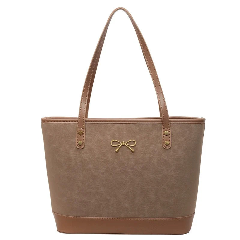 Trendy Women's Structured Handbag | Fashion-Forward Tote Bag 27×15×9cm