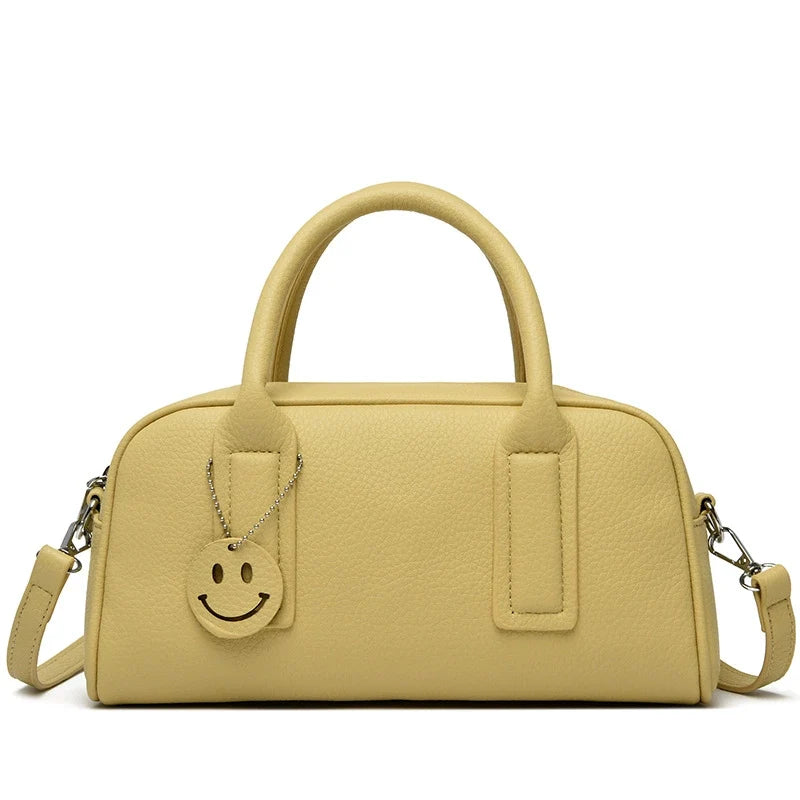 Women's Vintage-Inspired Handbag | Retro Chic Structured Tote 27×15×9cm
