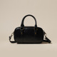 Women's Elegant Half Moon Bag – Curved Crescent Shoulder Purse 27×15×9cm