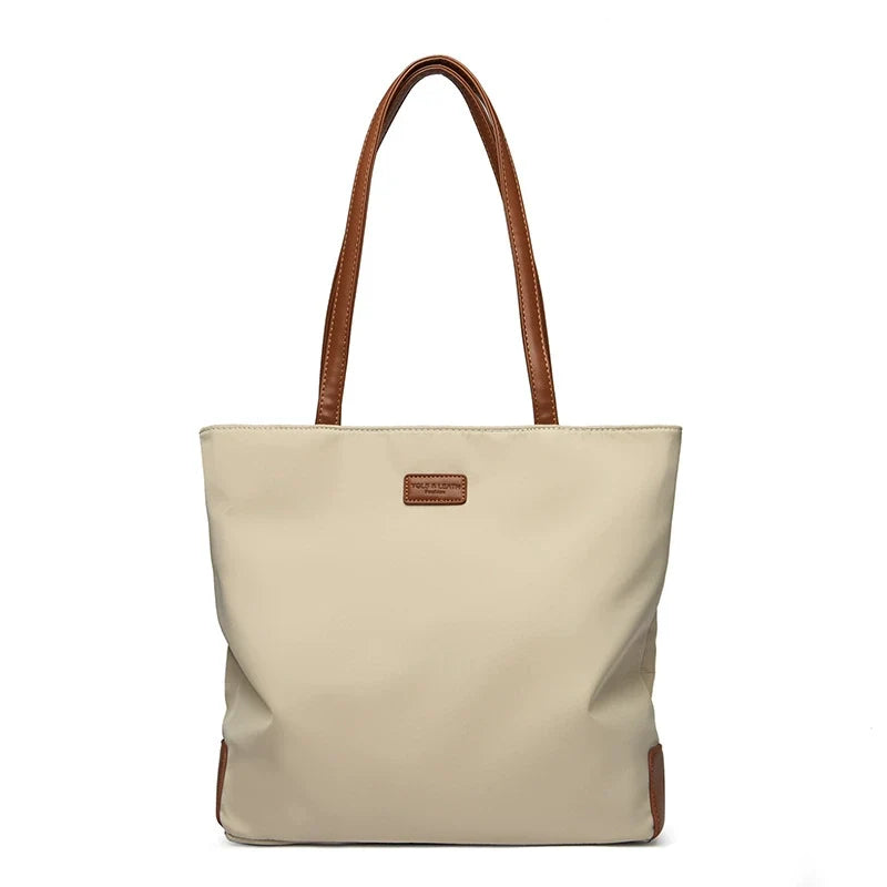 Women's Nordic Minimalist Handbag | Clean-Line Structured Tote 27×15×9cm